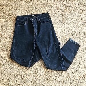 Just Black dark wash skinny jeans